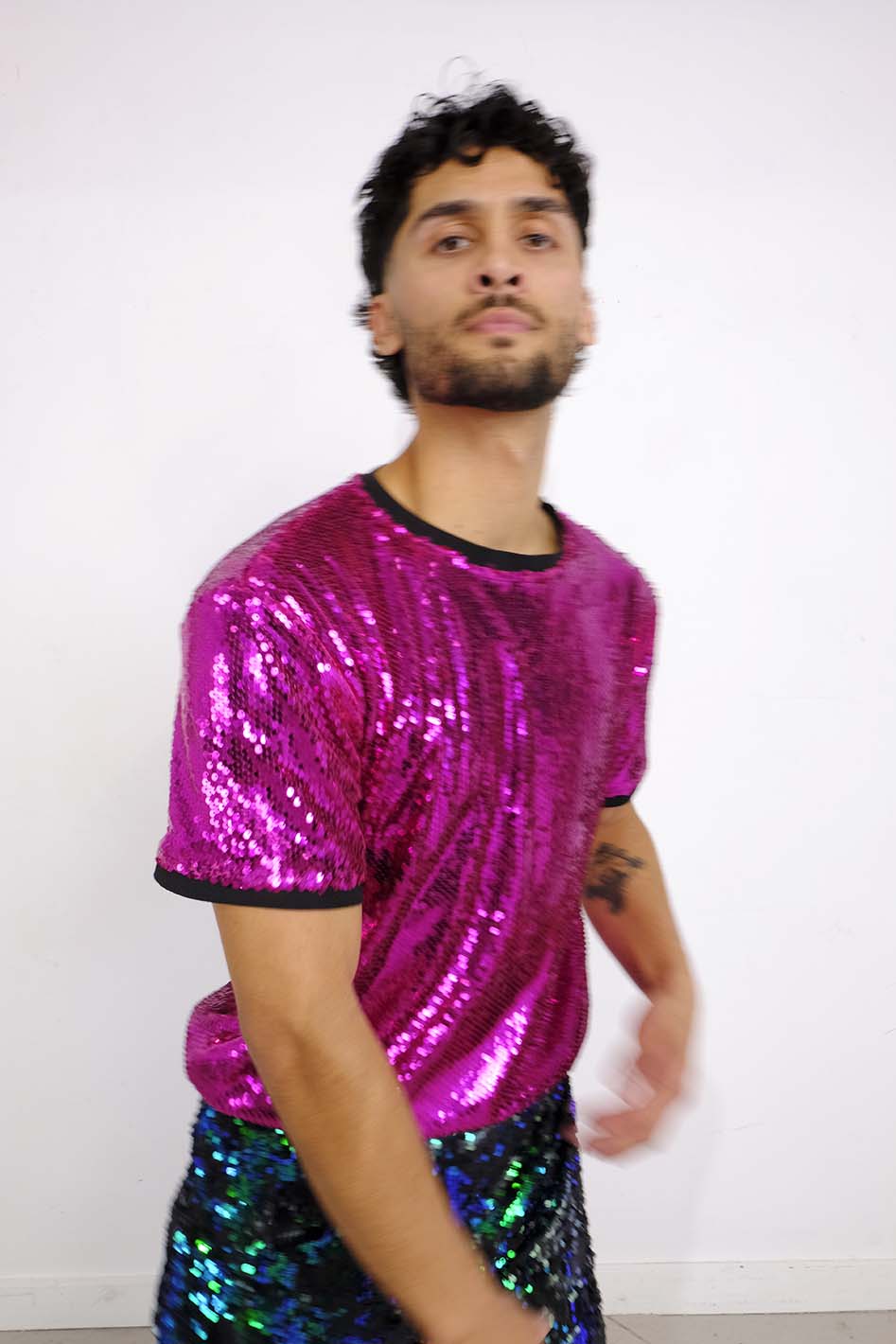 sequin party top