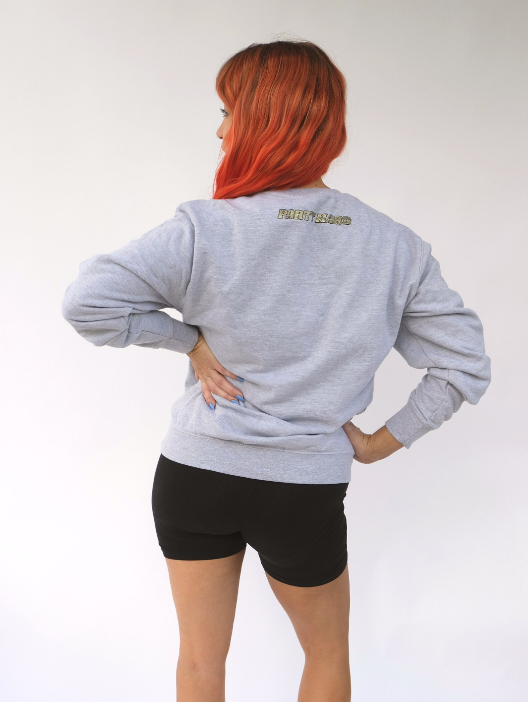 UNISEX SPARKLEBUTT JUMPER - GREY